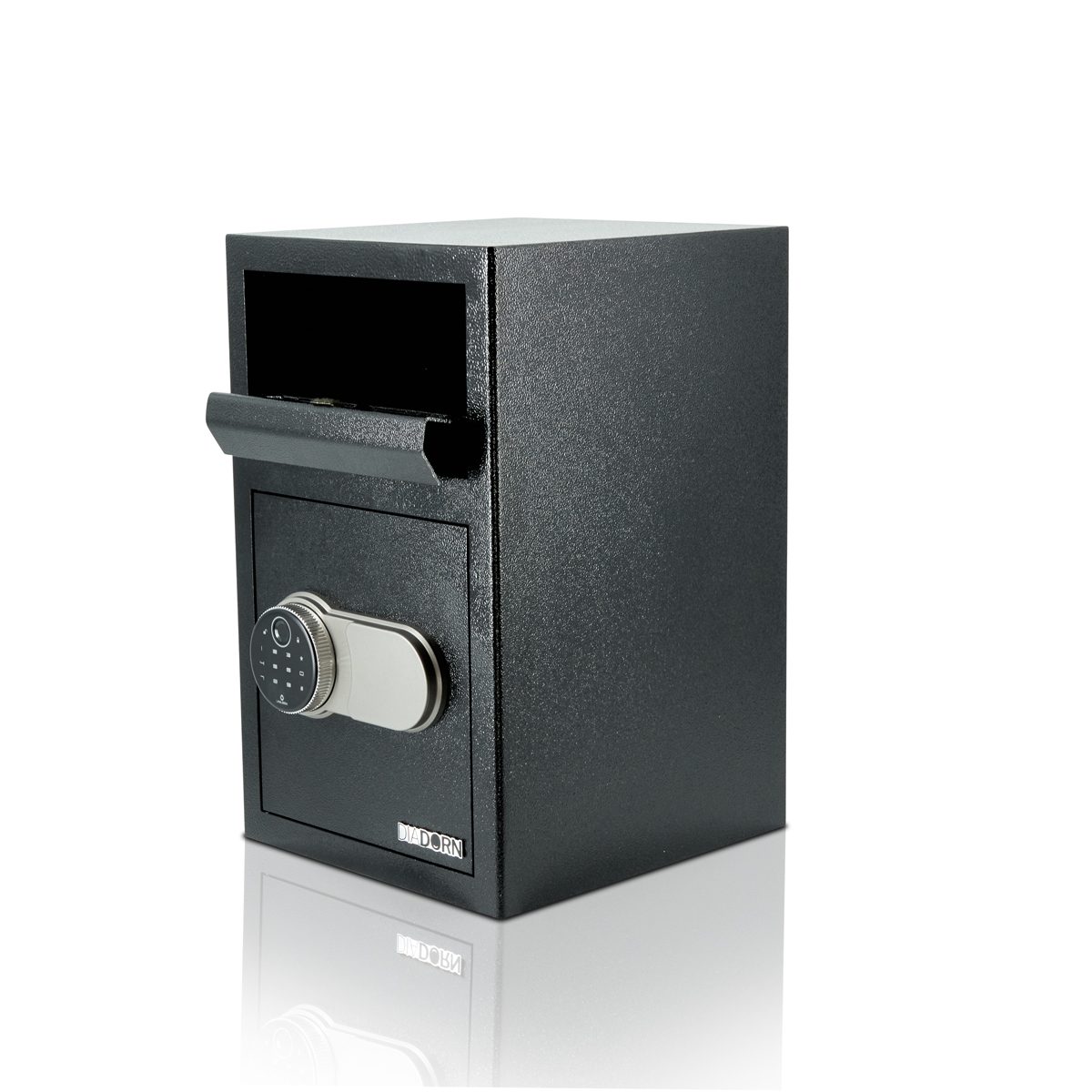 Afstortkluis met inwerpopening met vingerafdruk PIN-code slot | Vingerafdrukscanner