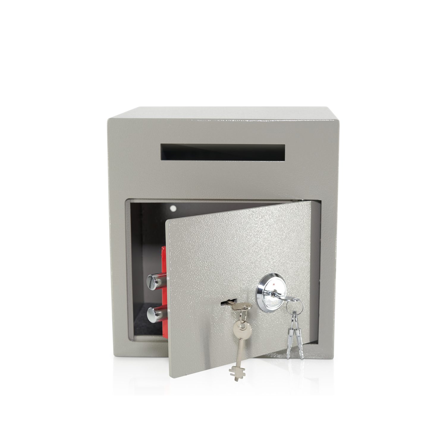 Afstortkluis | Inwerpsleuf | 4-Ogen Principe | 2 x Sleutelslot | Horeca