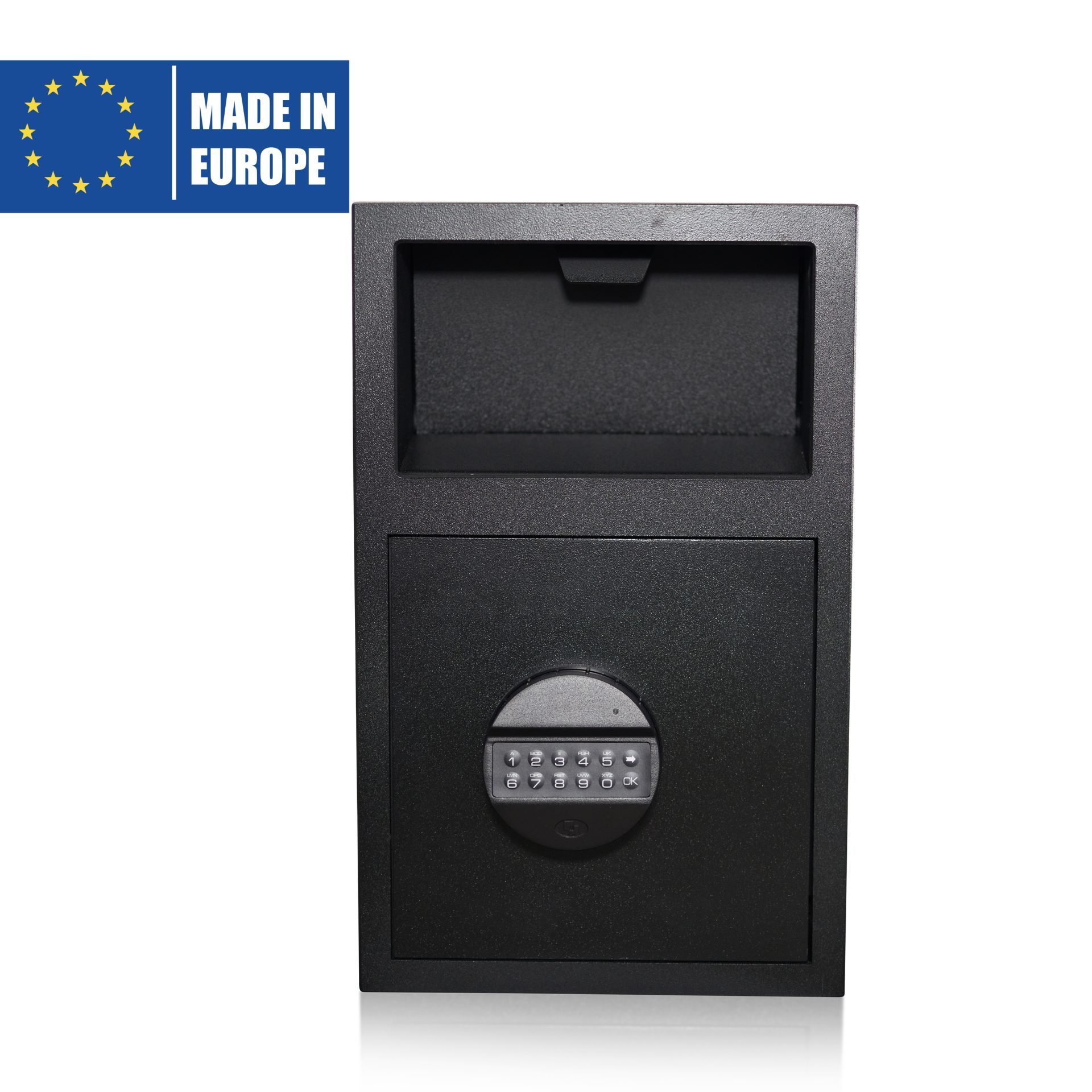 Deposito Kluis met Inwerpgleuf | Veiligheidsniveau B | VDS Slot Klasse 2 | Pincode | Gemaakt in EU