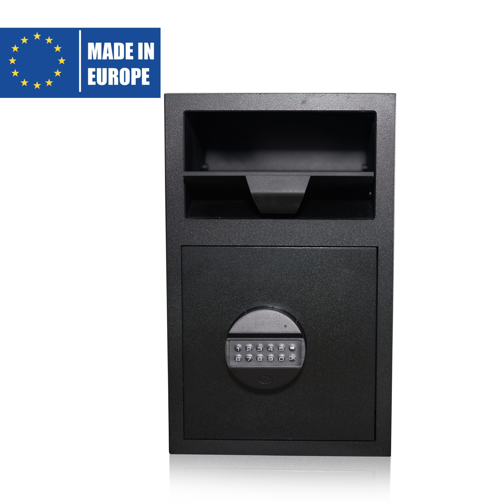 Deposito Kluis met Inwerpgleuf | Veiligheidsniveau B | VDS Slot Klasse 2 | Pincode | Gemaakt in EU